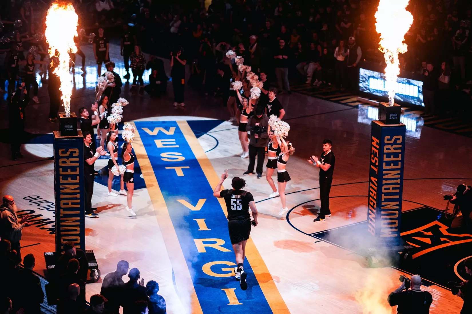 West Virginia hosts No. 13 Texas Tech on Sunday, Feb. 8, at Hope Coliseum in Morgantown.