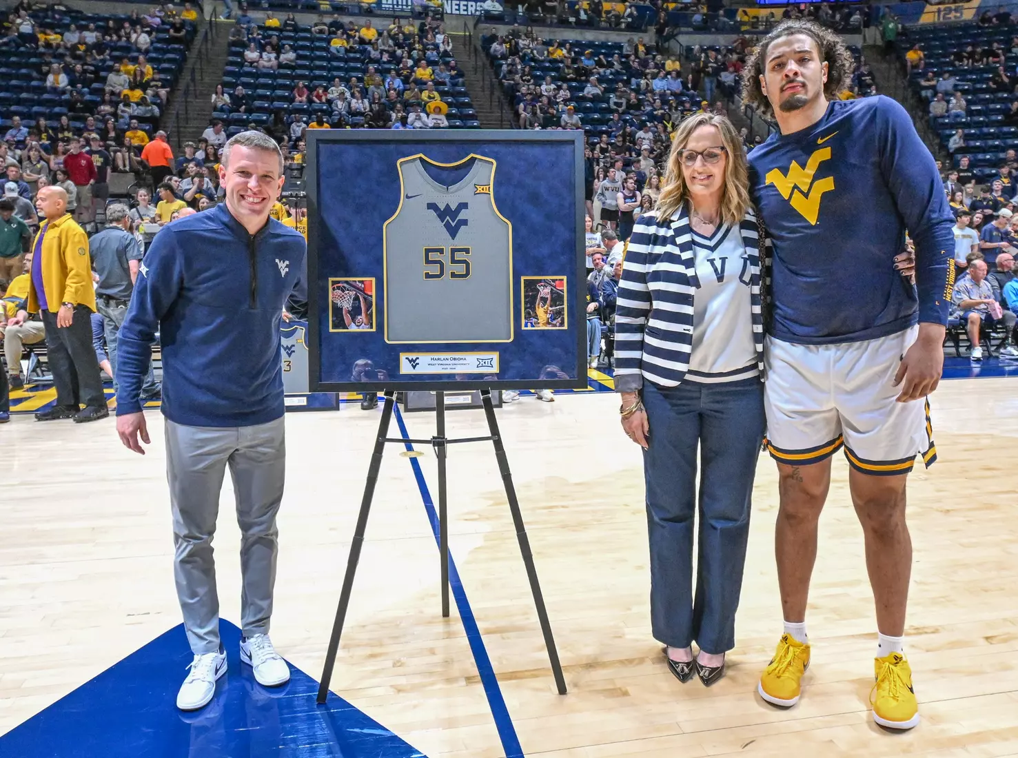 WVU vs UCF men's basketball Senior Night at the Hope Coliseum Mar. 6, 2026.