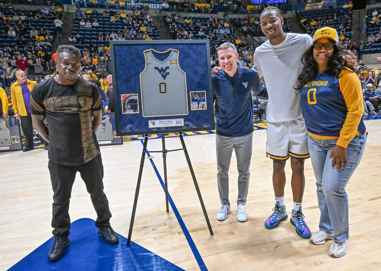 WVU vs UCF men's basketball Senior Night at the Hope Coliseum Mar. 6, 2026.