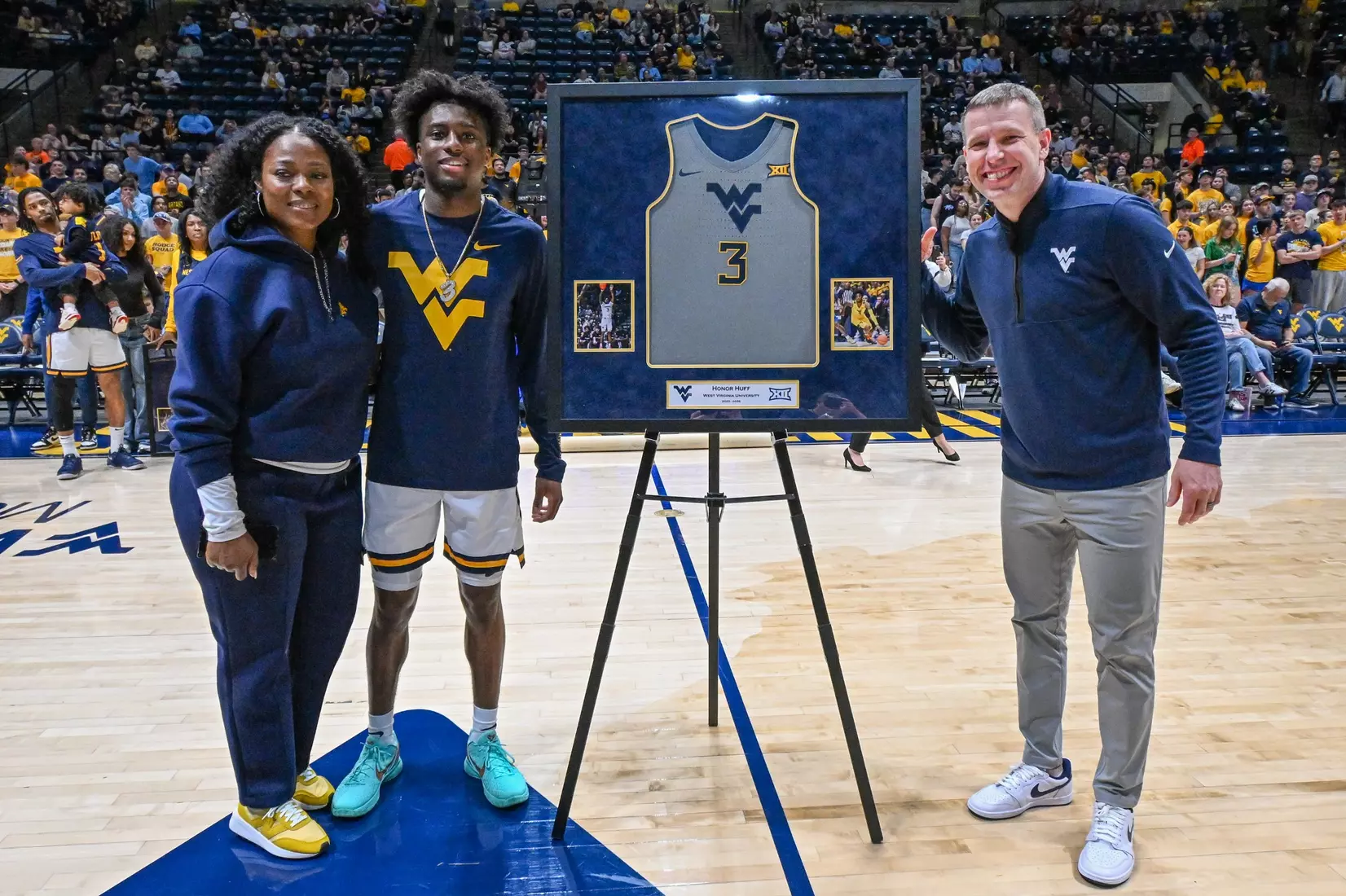 WVU vs UCF men's basketball Senior Night at the Hope Coliseum Mar. 6, 2026.