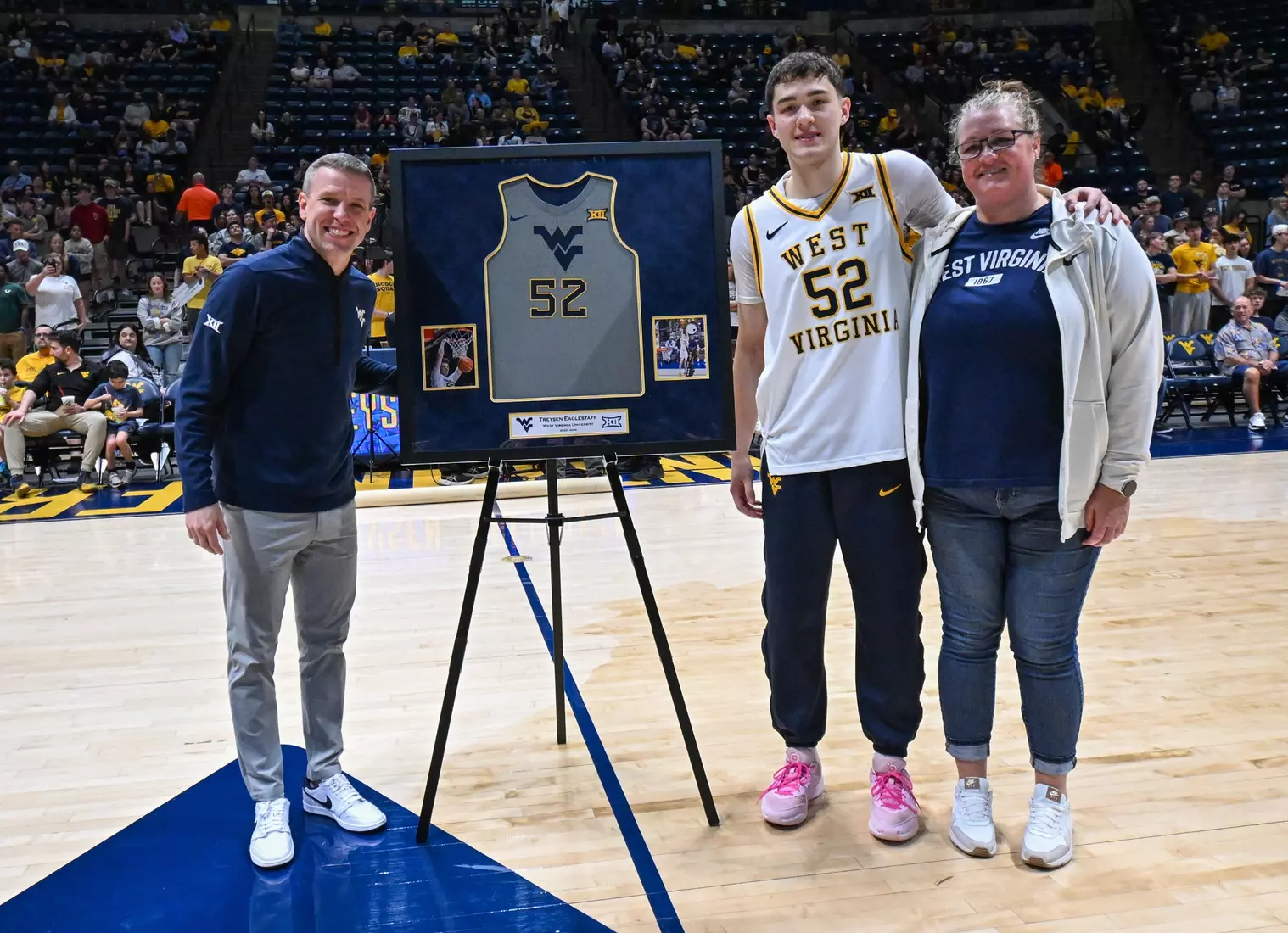 WVU vs UCF men's basketball Senior Night at the Hope Coliseum Mar. 6, 2026.