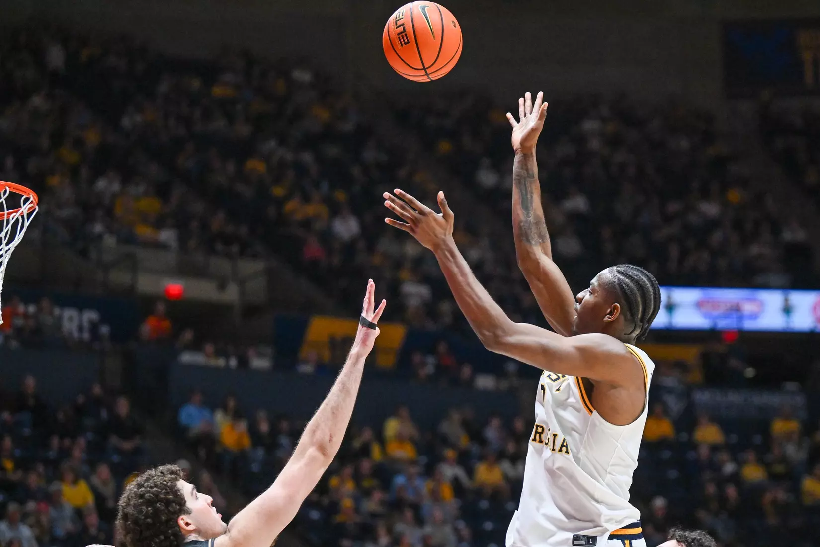WVU vs UCF men's basketball Senior Night at the Hope Coliseum Mar. 6, 2026.