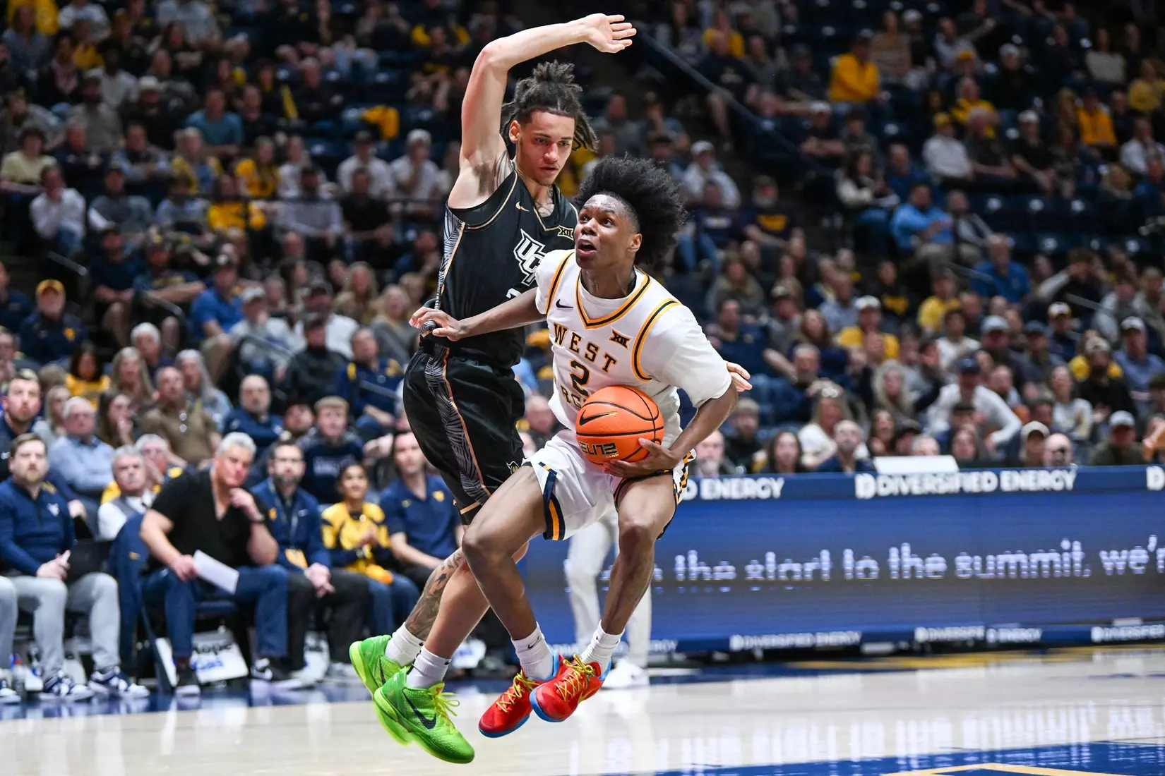 WVU vs UCF men's basketball Senior Night at the Hope Coliseum Mar. 6, 2026.
