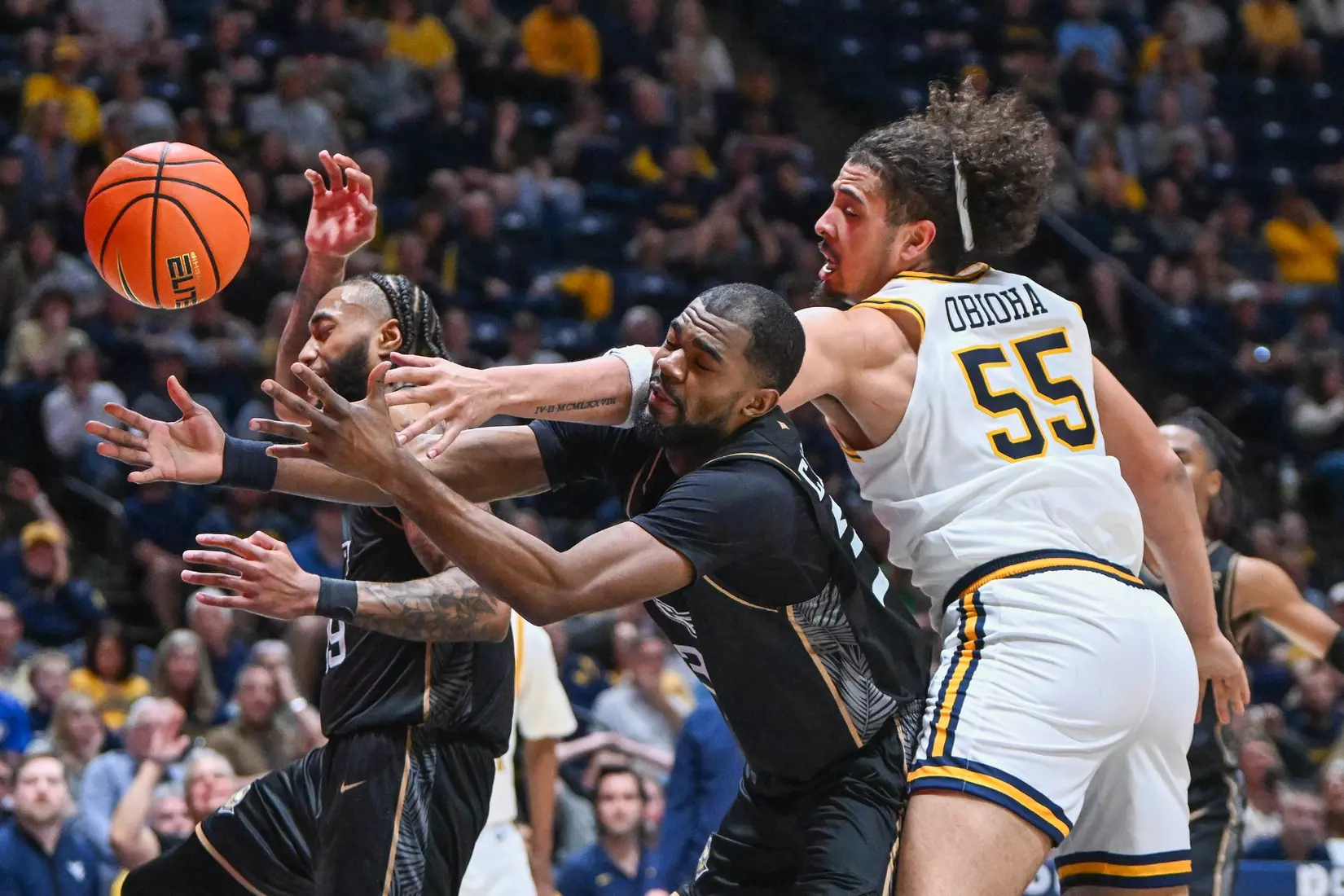 WVU vs UCF men's basketball Senior Night at the Hope Coliseum Mar. 6, 2026.
