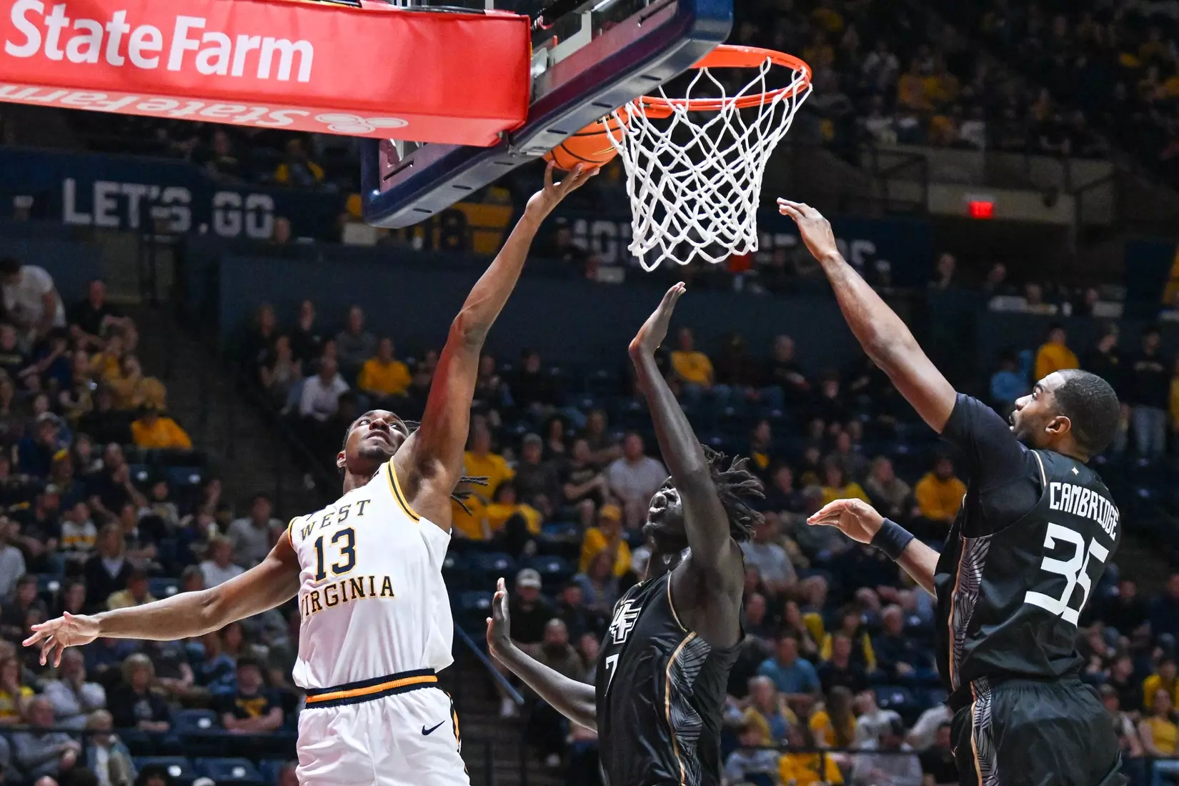 WVU vs UCF men's basketball Senior Night at the Hope Coliseum Mar. 6, 2026.