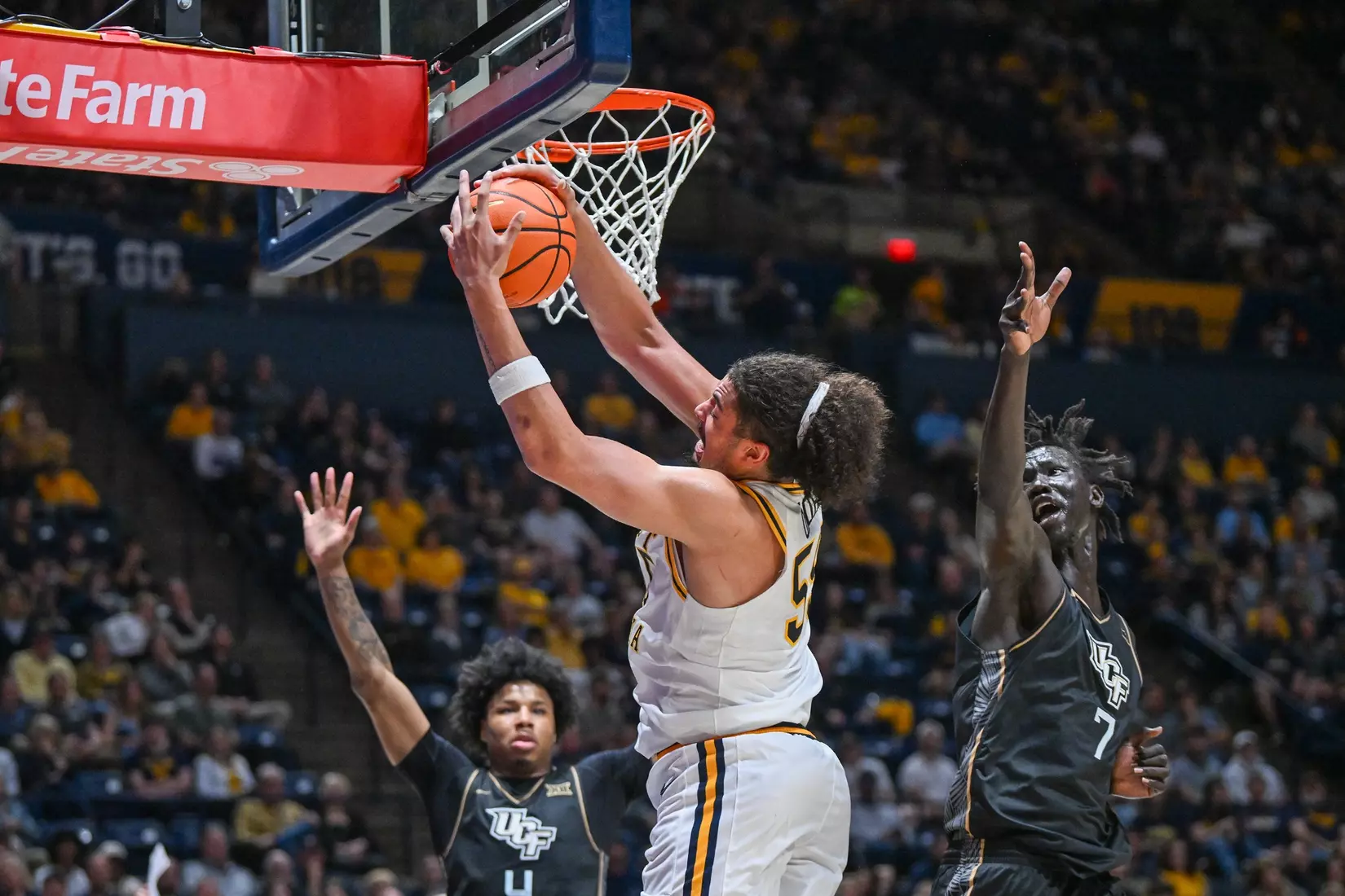 WVU vs UCF men's basketball Senior Night at the Hope Coliseum Mar. 6, 2026.