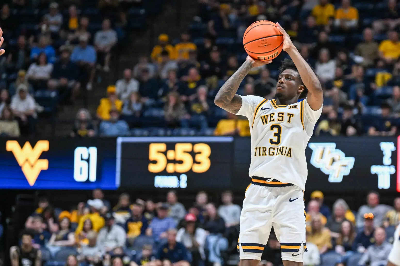 WVU vs UCF men's basketball Senior Night at the Hope Coliseum Mar. 6, 2026.