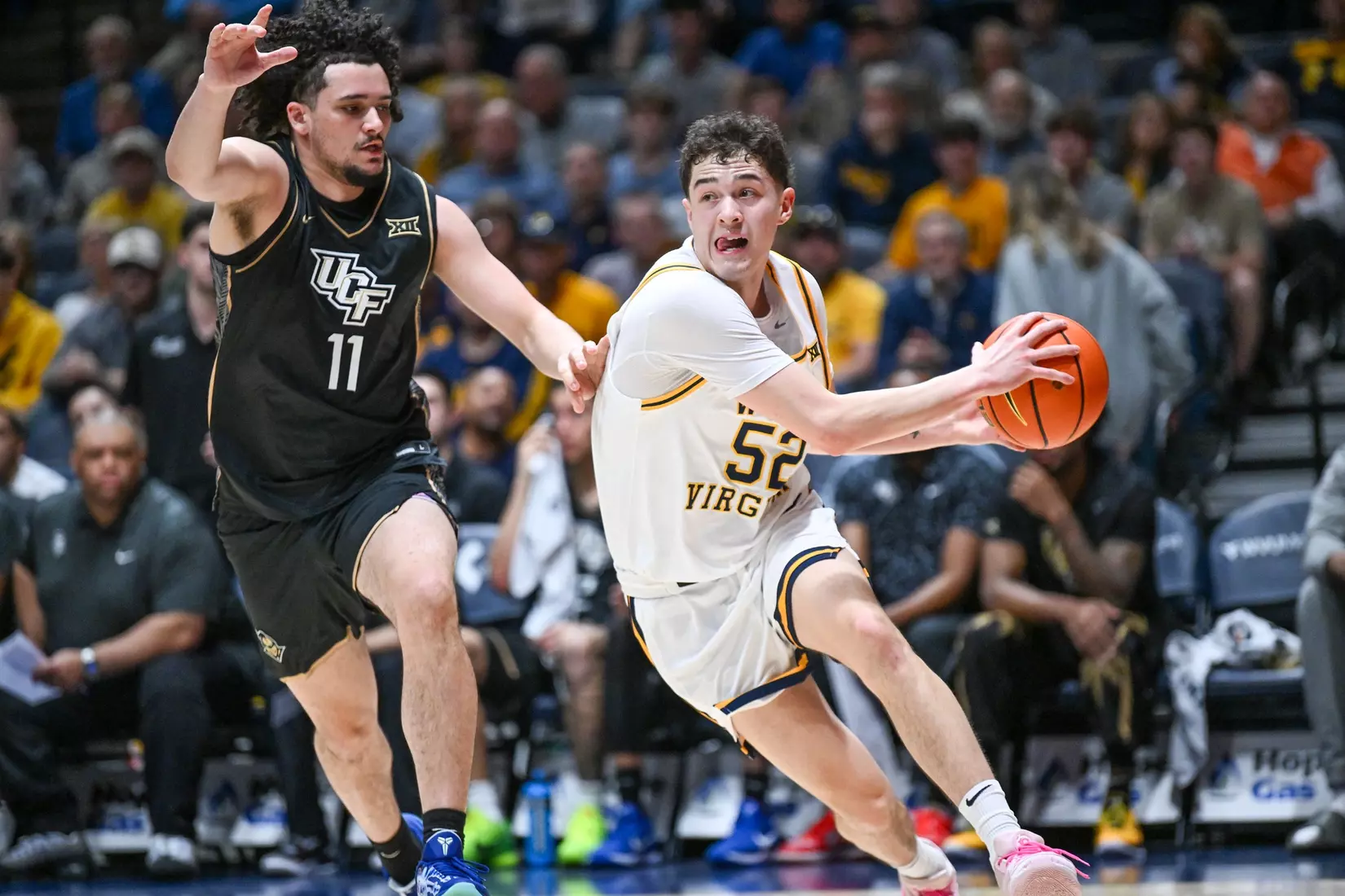 WVU vs UCF men's basketball Senior Night at the Hope Coliseum Mar. 6, 2026.