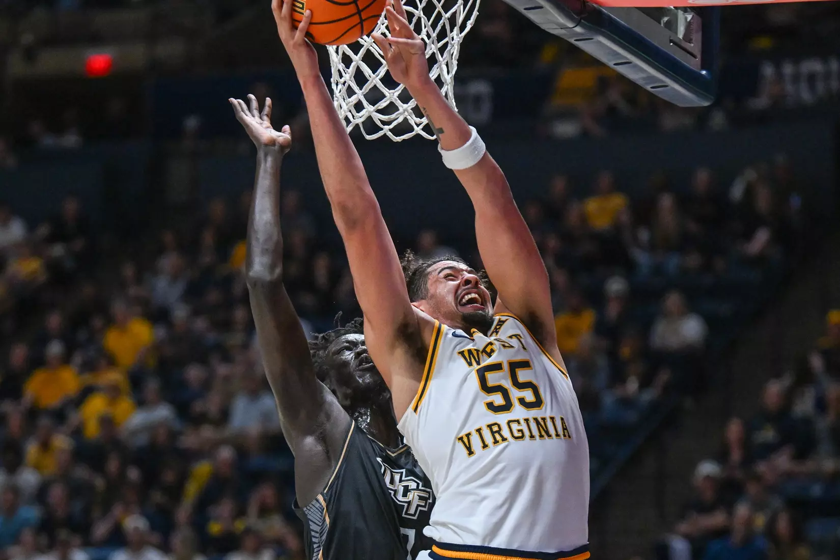 WVU vs UCF men's basketball Senior Night at the Hope Coliseum Mar. 6, 2026.