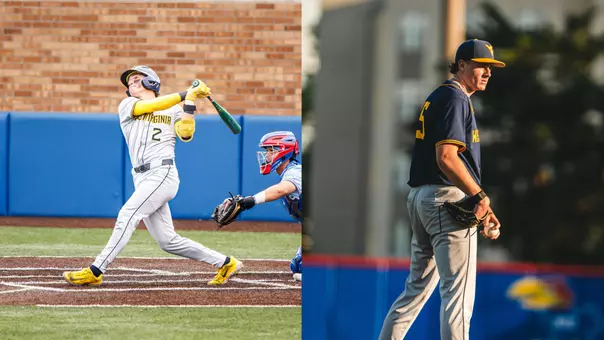 Gavin Kelly and Maxx Yehl play against Kansas