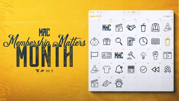 A graphic depicting a calendar for the Mountaineer Athletic Club's Membership Matters Month in June.
