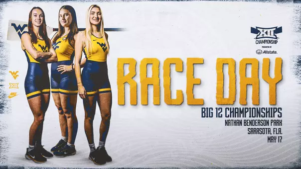 A graphic preview the 2026 Big 12 Rowing Championship