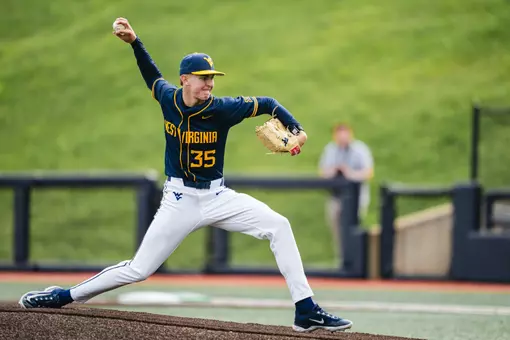 Chansen Cole pitching