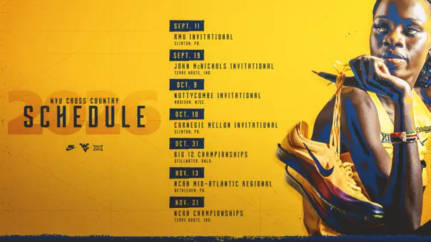 Mountaineers Announce 2026 Cross Country Schedule