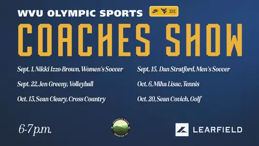 The WVU Olympic Sport Coaches Show takes place at Mountain State Brewing Company on certain dates during the fall.