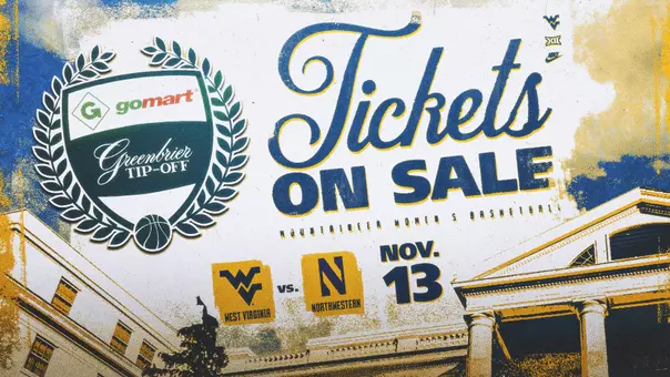 Greenbrier Tipoff Tickets on Sale