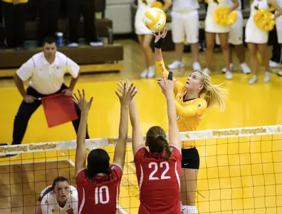 Cowgirls Battle, but Fall in Four to UNLV Image