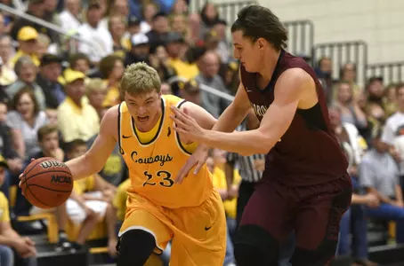 Cold Shooting Haunts Cowboys in 73-65 Loss at Pacific Image