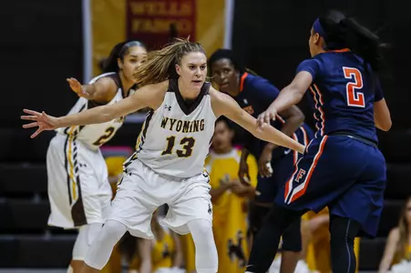 Baker and Roberts Lead Cowgirls to Victory over Nevada, 72-59 Image