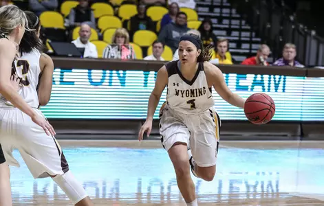 Cowgirl Basketball Wins Mountain West Opener, 66-54 Image