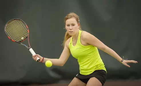 Wyoming Tennis Wins First Round Match, 4-0 Image