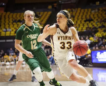 Cowgirl Basketball Falls Short against Rams, 62-57 Image