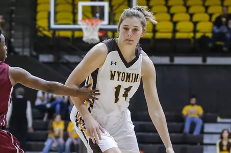 Cowgirl Basketball Ends MW Play with 65-51 Loss against Spartans Image