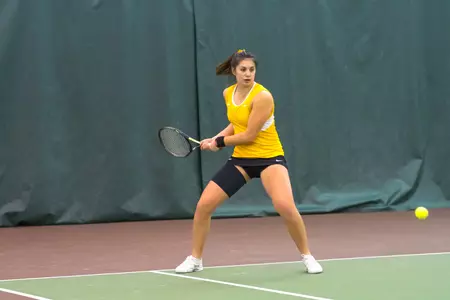 Cowgirl Tennis Sweeps Bears, 7-0 Image