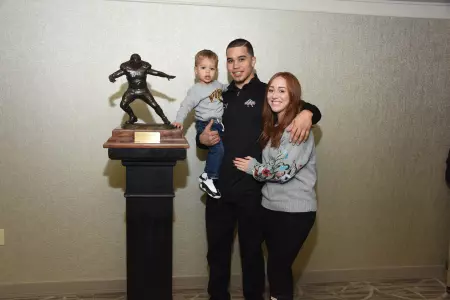 Epps, Marcus and Family at 2018 Burlsworth Trophy Ceremony