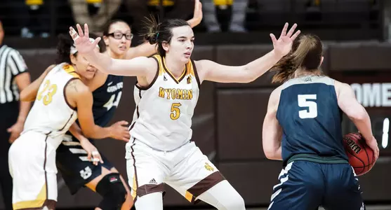 NCAA Women's Basketball: Wyoming vs Utah State