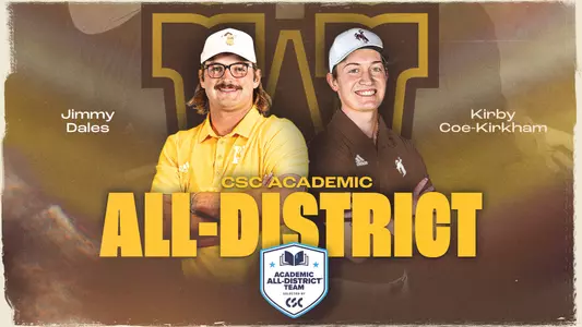 2023 Kirby Coe-Kirkham and Jimmy Dales Academic All-District Graphi