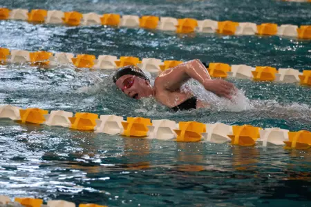 Macey Hansen swimming
