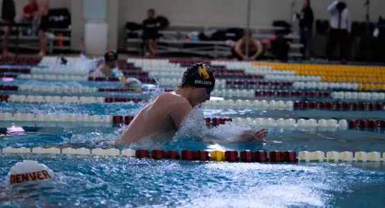 Griff Orloff swimming
