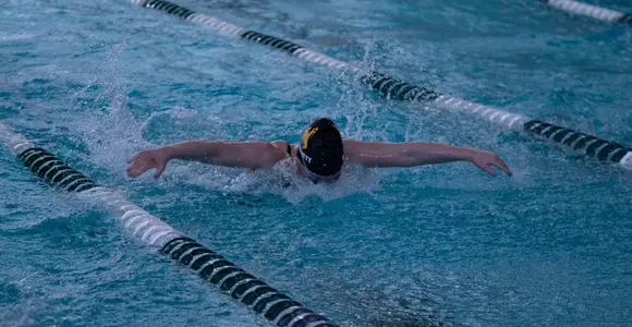 Emily Burchett swimming