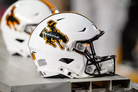 Cowboy Football Helmet during a Game in 2024