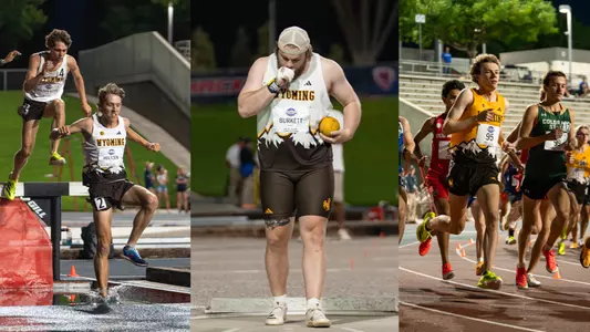 Solomon Holden-Betts, Ryker Holtzen, Cam Burkett & Jacob White competing at the MW Outdoor Championships