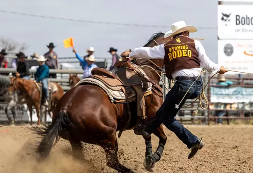 Wyoming Rodeo Opened the Season in Early September
