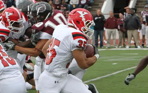 Jamaine Cook runs through the defense at Missouri State