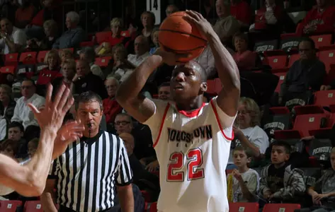 Devonte Maymon goes up for a shot