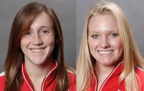Casey Hill and Samantha Roberts