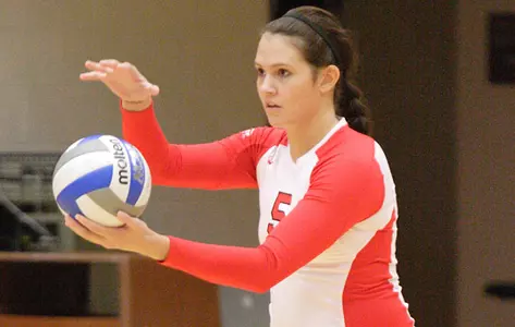 Balanced, Efficient Offense Leads Volleyball to Win at Loyola Image