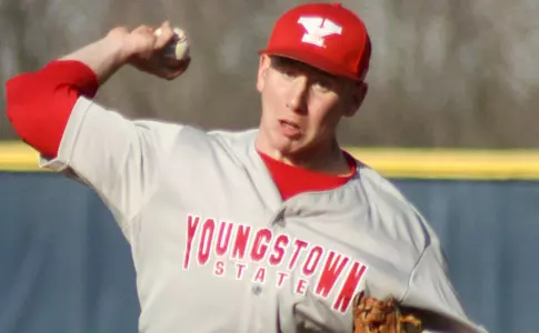 Kevin McCulloh in his pitching motion