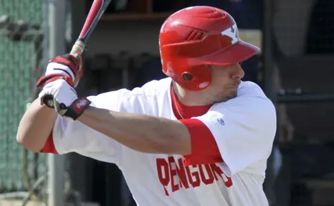 Greg Dissinger ready to swing