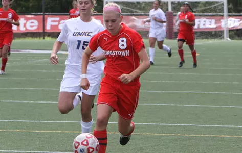 Ludwig's Two Goals Lifts Soccer to 3-1 Victory Over VMI Image