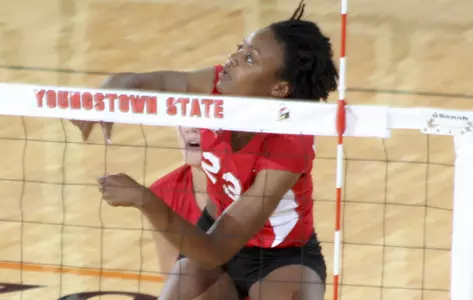 Carlisle's 15 Kills Not Enough in Volleyball's Loss at Butler Image