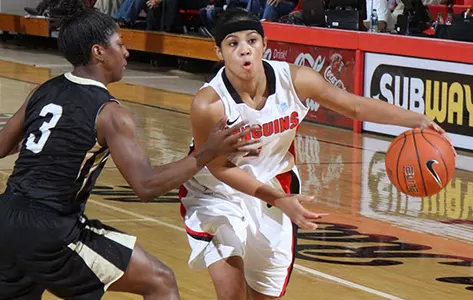 Defense, Offensive Rebounding Leads Penguins to 75-59 Win Over Bryant Image