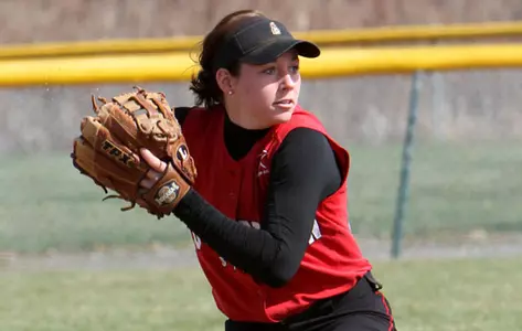 Kristen Philen Powers Softball to Split at Rebel Games Image