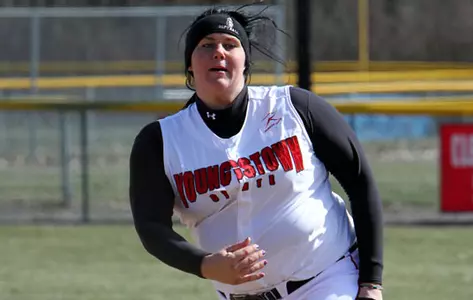 Crozier's Two-Hitter Leads Softball to Sweep of Niagara Image
