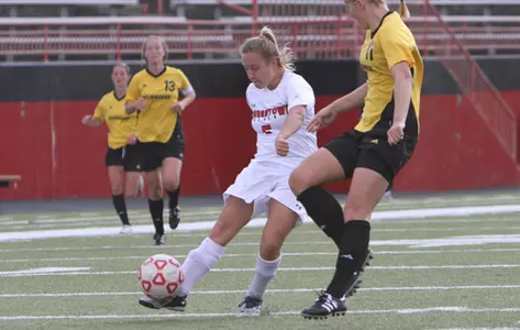 Soccer Ties Single-Season Wins Mark with 2-1 Victory over Milwaukee Image