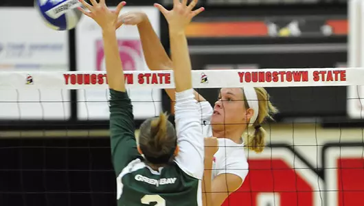 Cavanaugh Leads Penguins to Four-Set Win at Green Bay Image